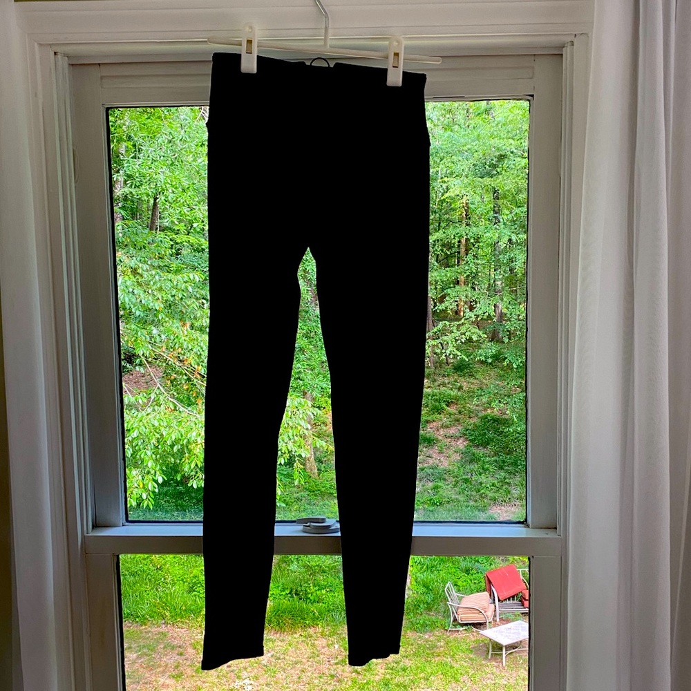 Fabletics Black Leggings Ribbed Size Small